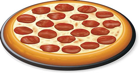 Royalty Free Pepperoni Pizza Clip Art Vector Images And Illustrations