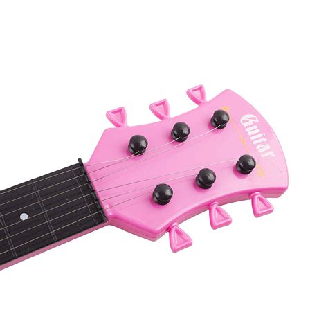 Toy Guitar Rock Star 6 String Acoustic Kids 255 Ukulele With Guitar