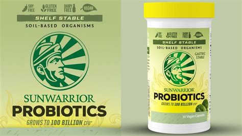 Probiotics Soil Based Organisms Sunwarrior Youtube