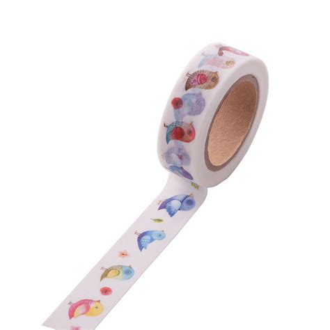 self adhesive custom printed wahi paper masking decorative tape china washi tape and washi