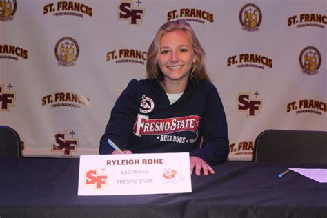 Spring National Signing Day St Francis Catholic High School
