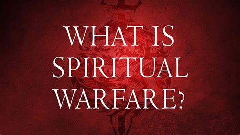 Christ For All Nations Evangelistic Ministry What Is Spiritual Warfare