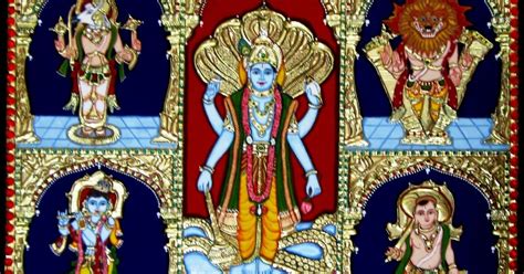Vedas Resources Dasavatharam The 10 Incarnations Of Lord Vishnu