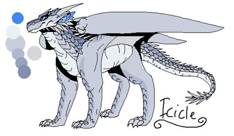 Icicle Reference Sheet By Mythicreature On Deviantart Wings Of Fire