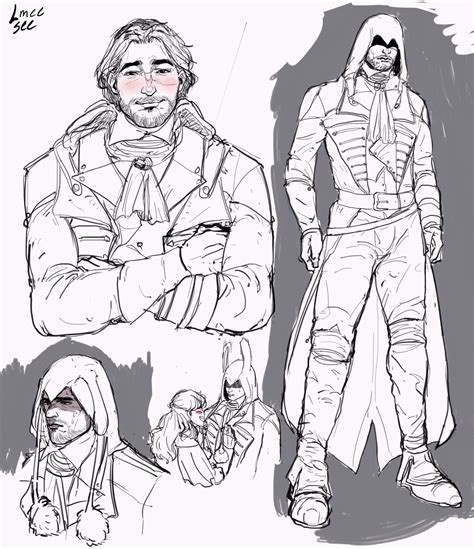 Arno Sketches Assassins Creed Amino