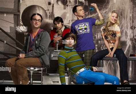 Johnny Galecki Kunal Nayyar Simon Helberg Jim Parsons Kaley Cuoco The Big Bang Theory