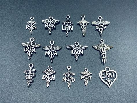 Hand Stamped Pin For Rn Lpn Or Cadeceus Nurses Nursing Etsy