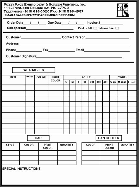 service order form template sampletemplatess