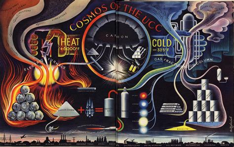 Boris Artzybasheff Cosmos Of The Ucc Fortune Magazine June 1940 Via Visual Fortune