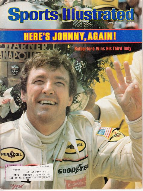 Found in the indianapolis star in indianapolis, indiana on tue, mar 4, 1980. 1980 Indianapolis 500 Sports Illustrated (Johnny ...