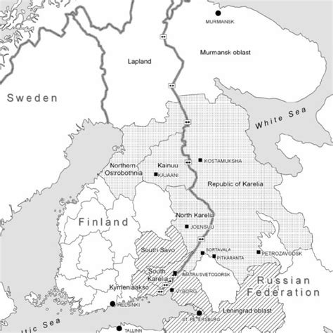 Pdf Constructing Familiarity In Finnishrussian Karelia Shifting