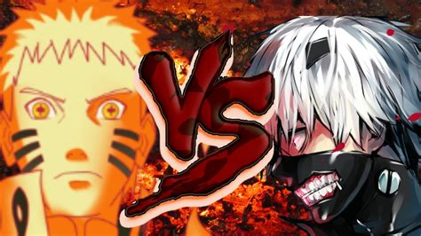 Batalha Mortal Naruto Vs Kaneki Youtube