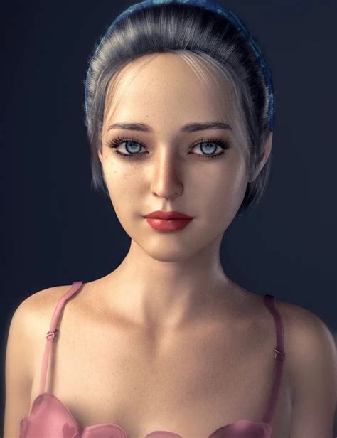 Xiaofang Character And Hair For Genesis Female S Render State