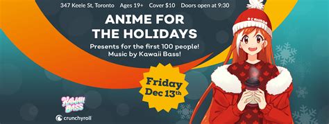 Crunchyroll Hosting Special Anime Holiday Event In Toronto Neon Sakura