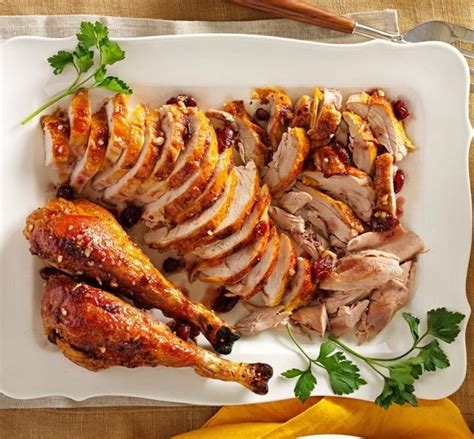 roasted turkey with maple and cranberry glaze recipes friend