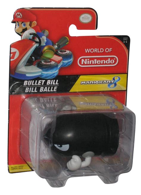 World Of Nintendo Super Mario Kart 8 Bullet Bill Jakks Pacific Figure