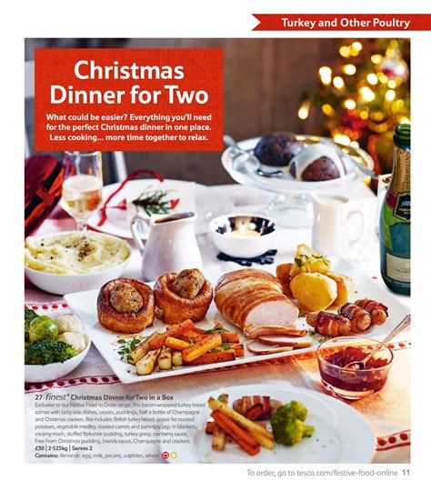Traditionally english people have three meals a day: Tesco Festive Food to Order 2016 by Tesco magazine - Issuu