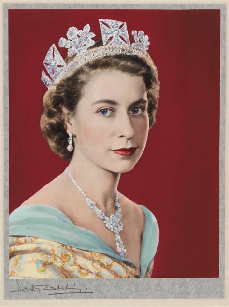 Npg X125105 Queen Elizabeth Ii Large Image National Portrait Gallery