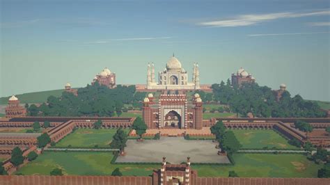 Minecraft Taj Mahal Build 11 Ratio Completed By Gamers Picture Goes