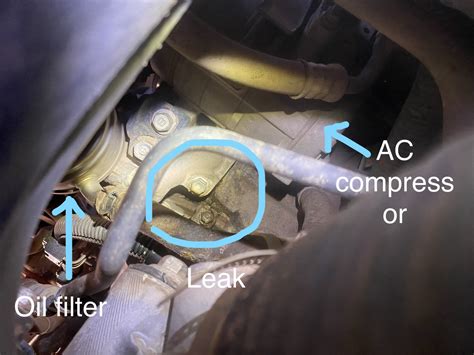 Car Leaking Coolant And Oil Valene Rector