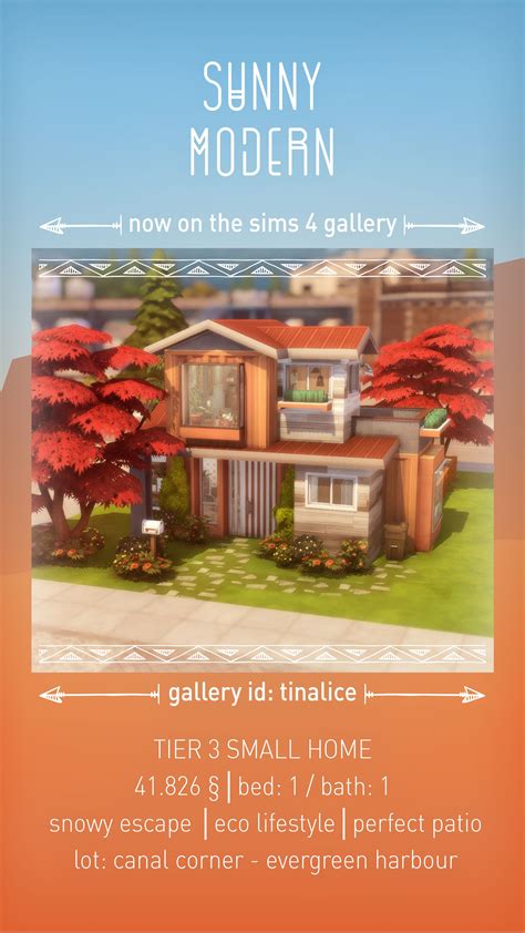 I built this Sims 4 Tiny Home for the #sunnysimsieshell Shell Challenge