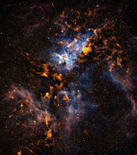 Spectacular New Image Exposes Nebulas Cool Clouds Space