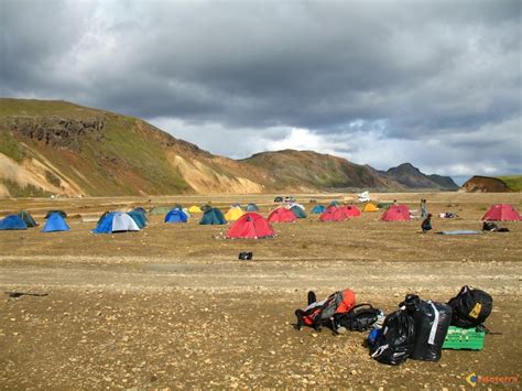 Photo Camping à Landmannalaugar