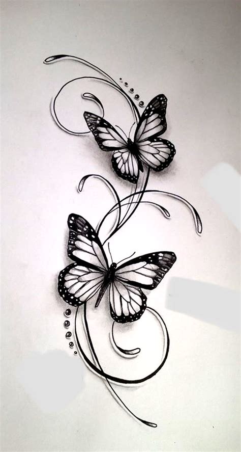 Butterfly Tattoo Ideas Drawings Tattoo Design