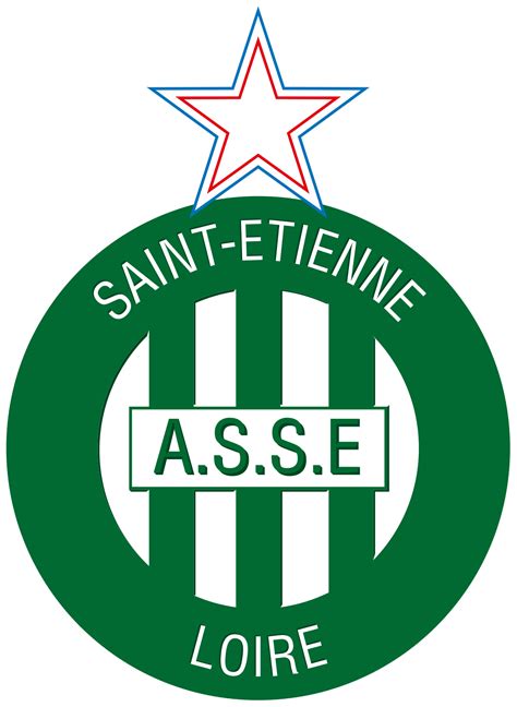 Saint-Étienne Logo Ligue 1 (France) Football Team Logos, Soccer Logo