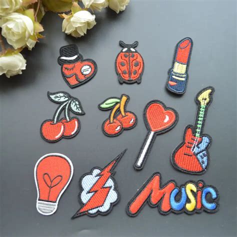 Free Shipping Cute Small Size Patches Iron On Patches Patches For