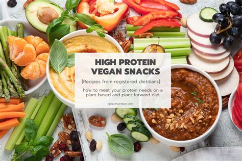 High Protein Vegan Snacks Gozzi Nutrition