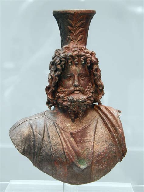 Bronze Bust Of Serapis 2nd Century Ad Staatliche Antikensammlungen