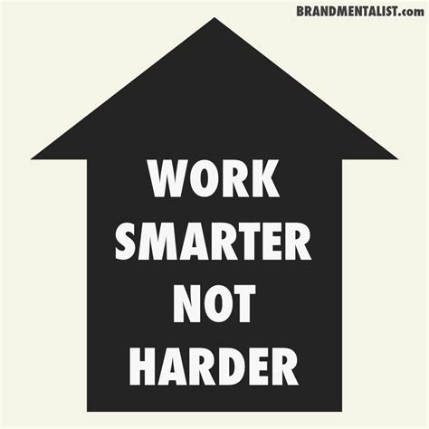 Work Smarter Not Harder Quotes. QuotesGram
