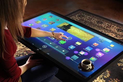 Android Time The Platform 46 Multitouch Coffee Table Is The First