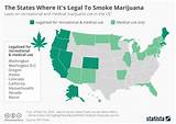 States With Legal Marijuana Laws Pictures