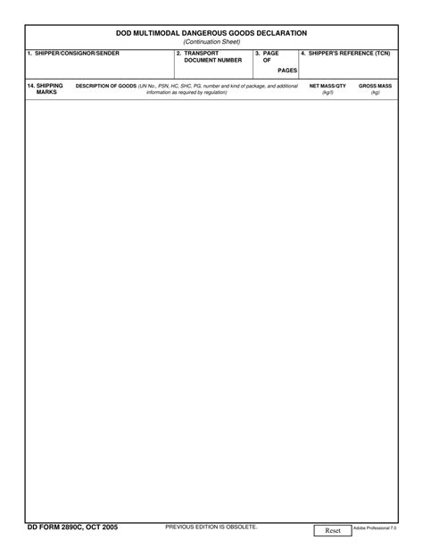 Dd Form 200 Continuation Sheet