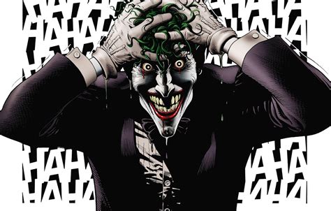 Wallpaper Laughter Joker Batman Comic Joker Dc Comics Madness