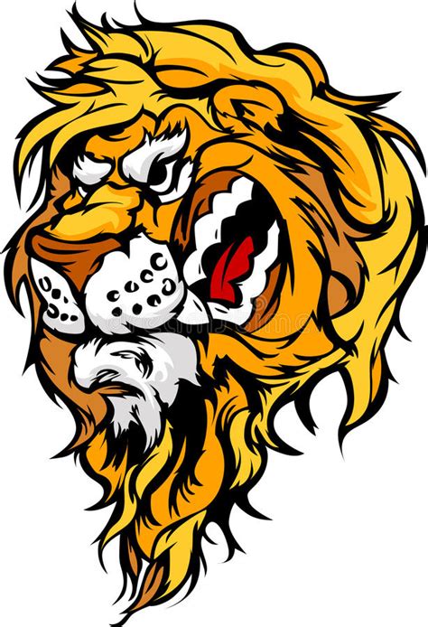 Discussion in 'assets and asset store' started by mr_necturus, feb 20, 2011. Lion Head Cartoon Mascot Illustration Royalty Free Stock Photography - Image: 23002307