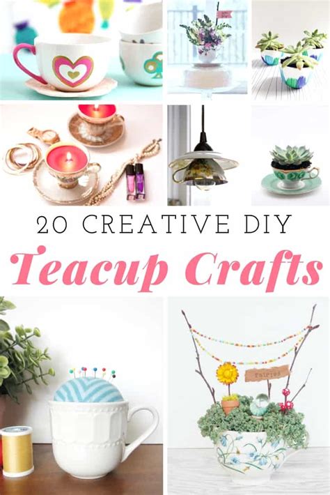 Creative Diy Teacup Crafts Mommy Moment
