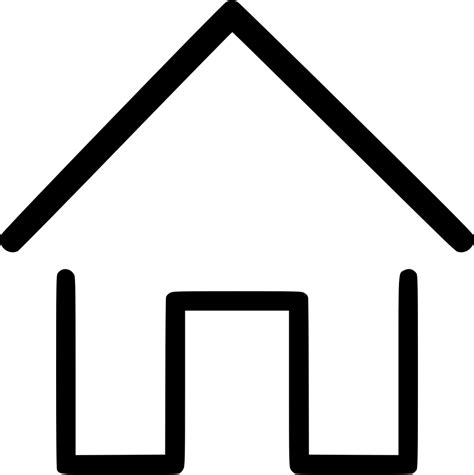 House Svg Png Icon Free Download 488077 Onlinewebfontscom