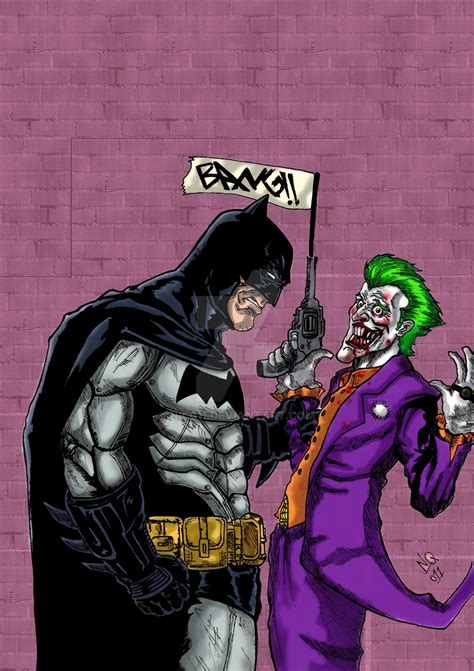 Batman V Joker Re Colored By Nic011 On Deviantart