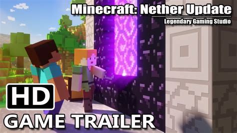Minecraft Nether Update Official Game Trailer Hd Youtube