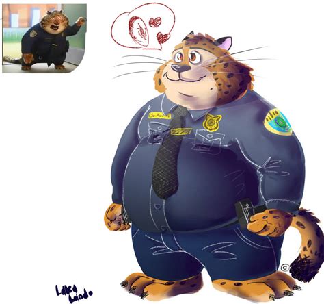 Zootopiathe Officer Clawhauser By Lakalando On Deviantart