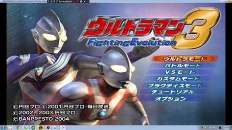 Hướng Dẫn Tải Game Ultraman Fighting Evolution 3 Youtube