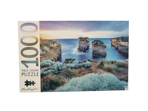 This puzzle, once completed, makes breathtaking picturesque images. jigsaw puzzle 1000 piece island archway australia - Shiploads
