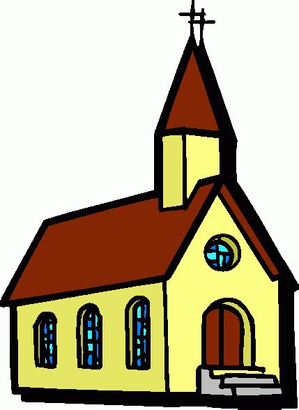 Black And White Church Building Free Clipart Clipart Best