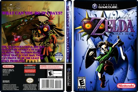 The Legend Of Zelda Majoras Mask Gamecube Box Art Cover By Uther