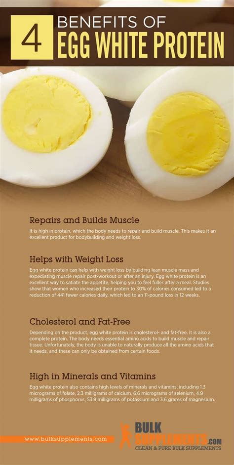 Egg White Protein Benefits Side Effects And Dosage