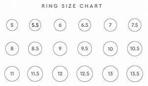 Printable Ring Sizing Chart
