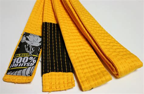 Belt Junior De Been Jiu Jitsu Yellow De Been 100 Jiu Jitsu Store